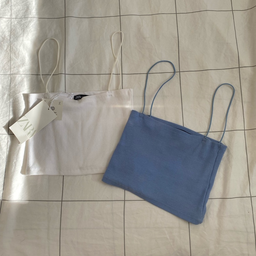 ZARA crop tops